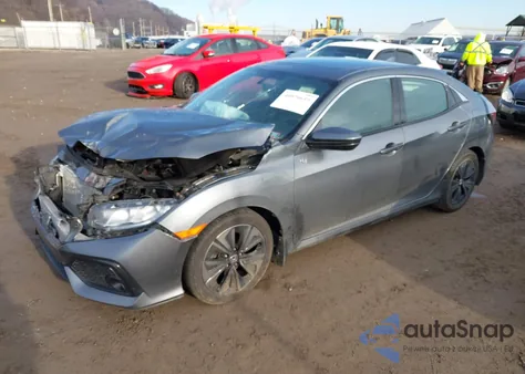 2017 Honda Civic Ex from USA, damaged, VIN SHHFK7H52HU414616